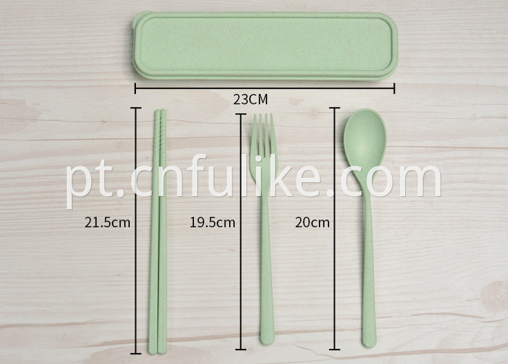 Green Plastic Tableware